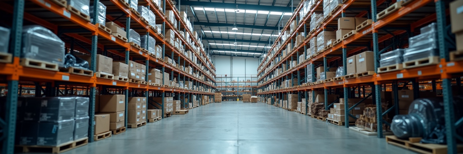 Magazijn en productieomgeving